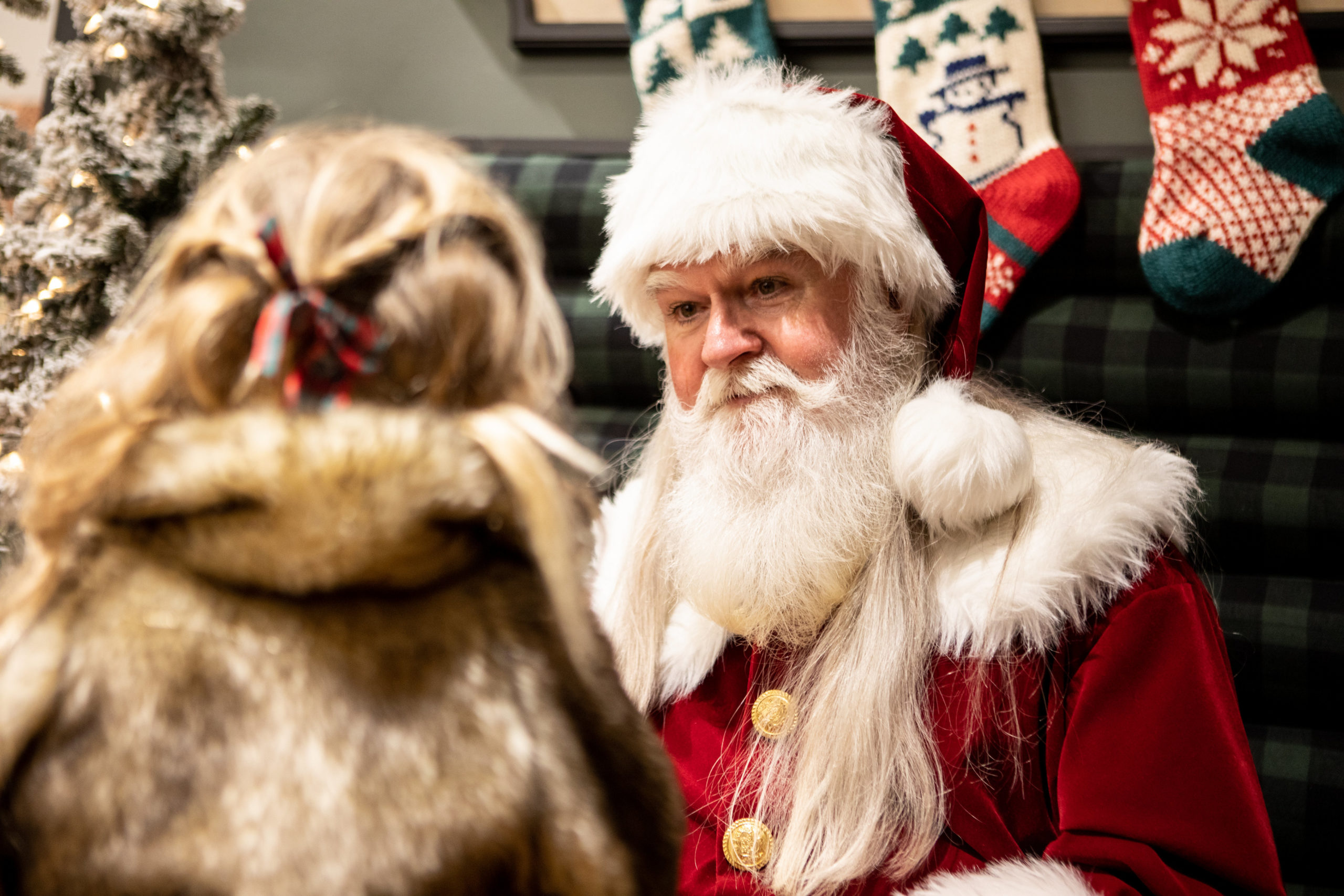 Santa Claus at Carmel City Center